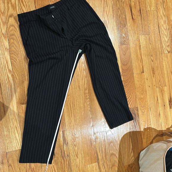 Black Pinstripe Liverpool women’s Pants - Picture 7 of 8